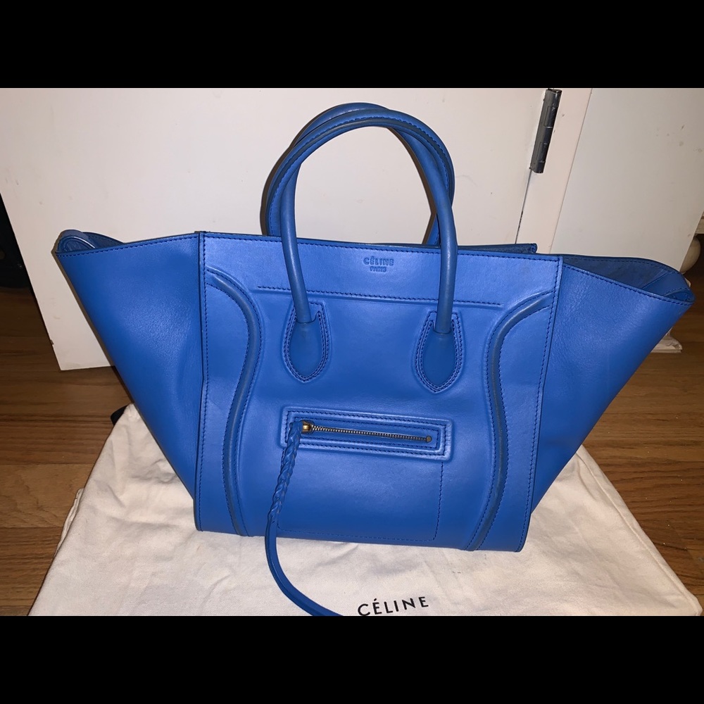Authentic Celine Bag Royal Blue